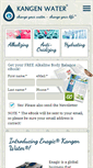 Mobile Screenshot of kangenliving.com